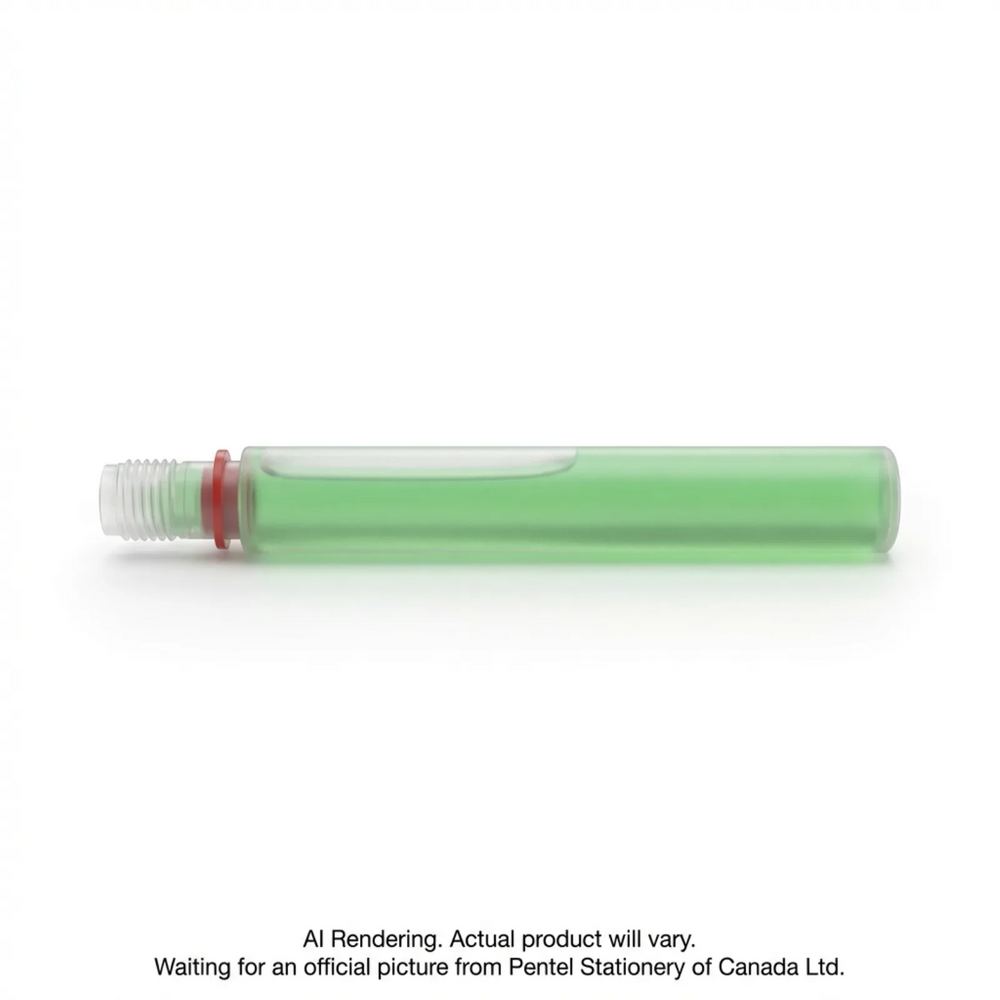 Pentel Arts Brush Pen Refill, Light Green