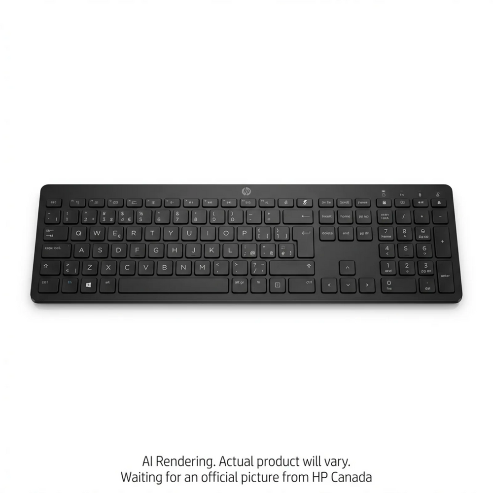 HP 450 BLK Programmable WL KBD Canada - French Bilingual