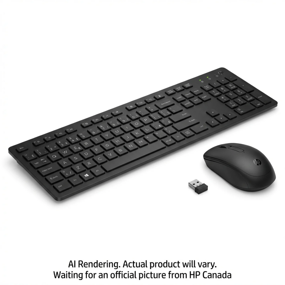 HP 300 WLS Mse/KB Combo Canada - French Bilingual