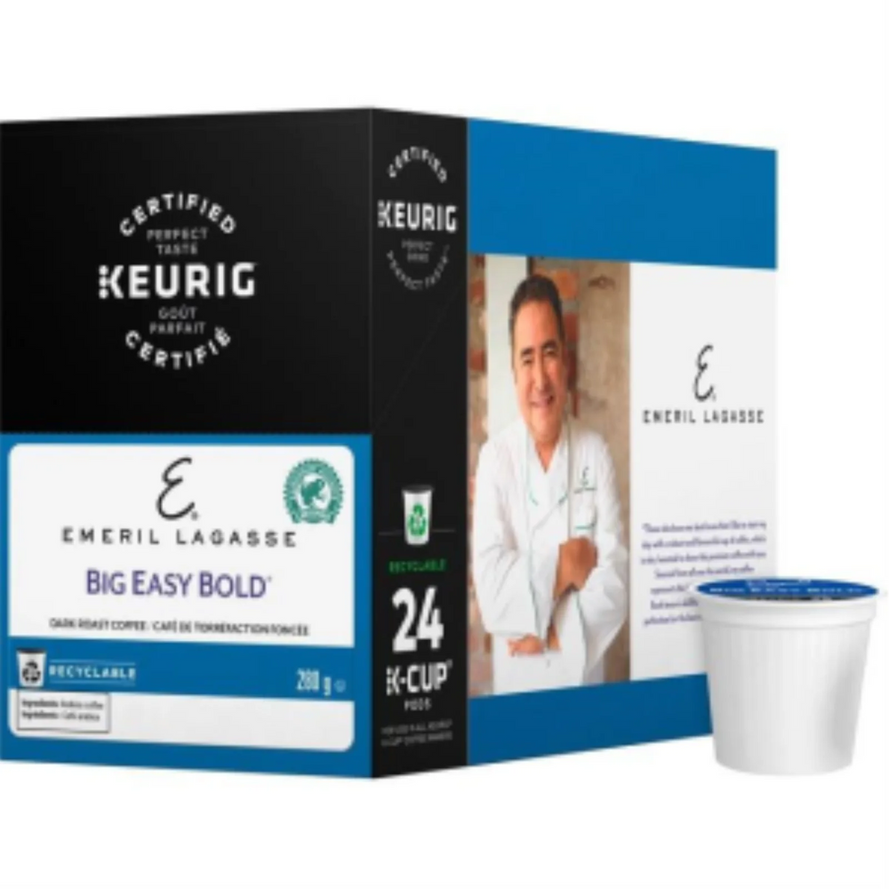 COFFEE-K CUP EMERIL'S BIG EASY BOLD DARK-01036 24/BX
