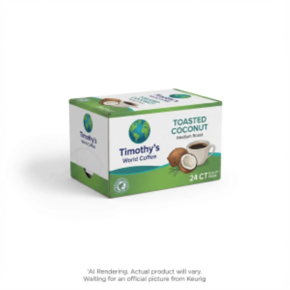 Timothy'S® Coffee Single Serve - Timy Kc Rs Toasted Coconut 24Ct Sl