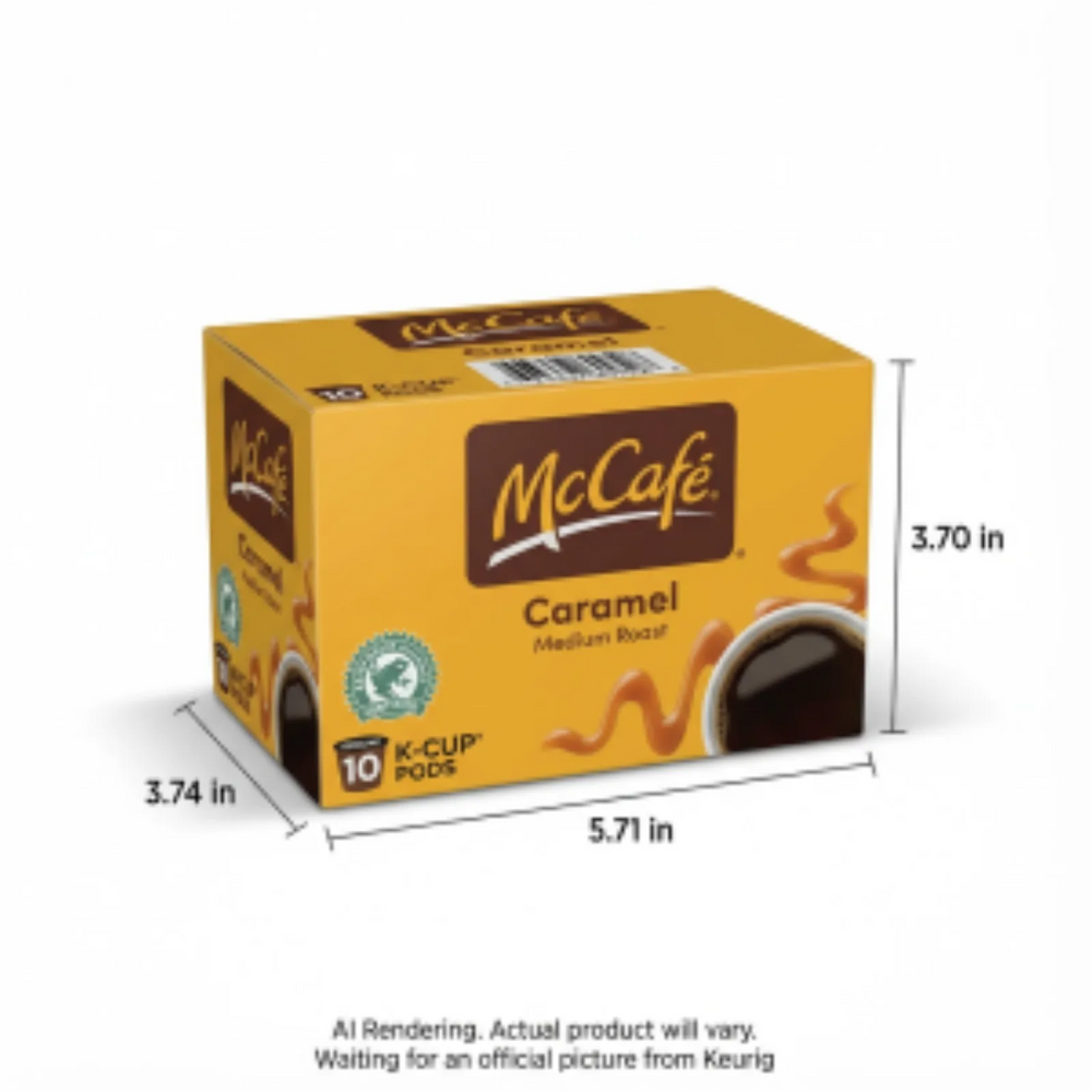 Mccafé Coffee Single Serve - Mccaf Kc Caramel Rfa 10Ct