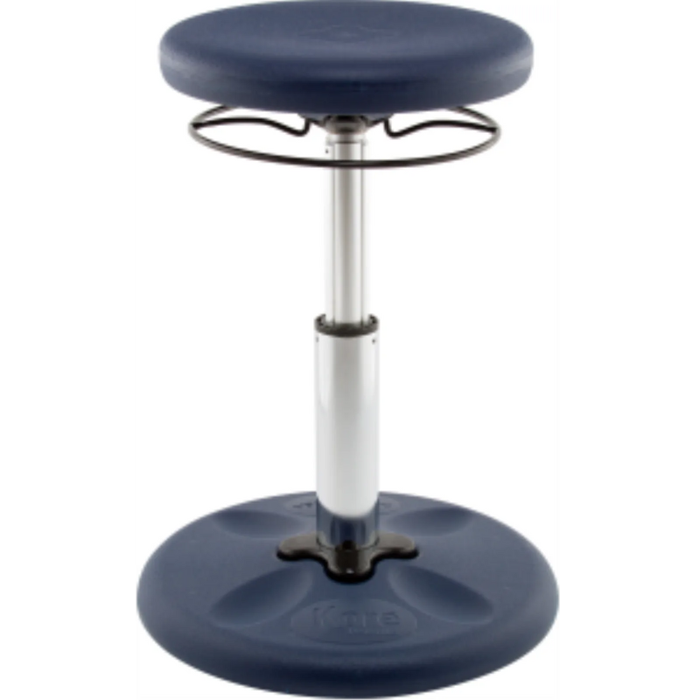 Kore Adjustable Wobble Stool 35-48cm, Dark Blue