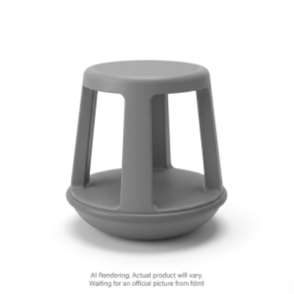 Kore Wobble Stool 40cm, Grey