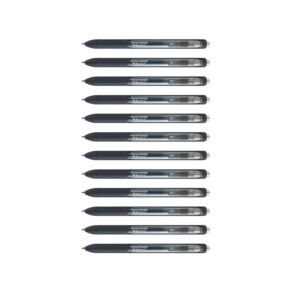 Paper Mate InkJoy Pen, Gel Pen, Medium Point (0.7 mm), Black, 1 Unit