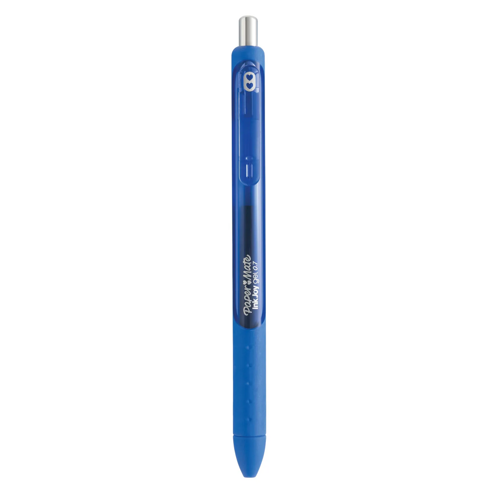 Paper Mate InkJoy Pen, Gel Pen, Medium Point (0.7 mm), Pure Blue, 1 Unit
