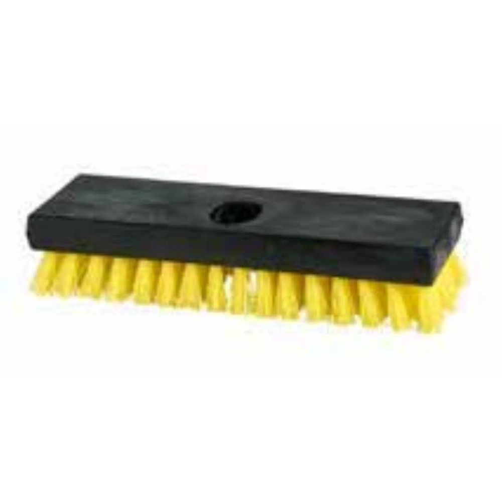 8” Plastic Deck Scrub Brush