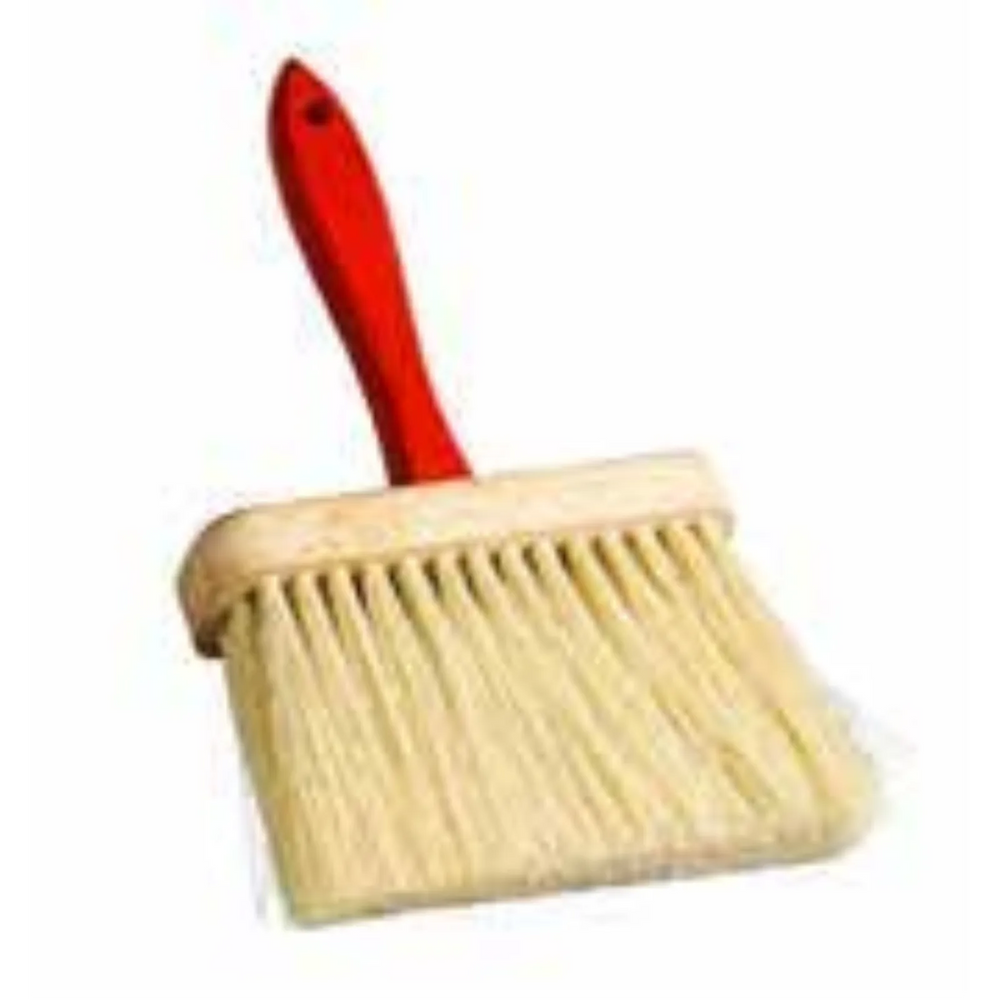 Large Kalsomine/Whitewash Brush With 6.5x2"Wood Block