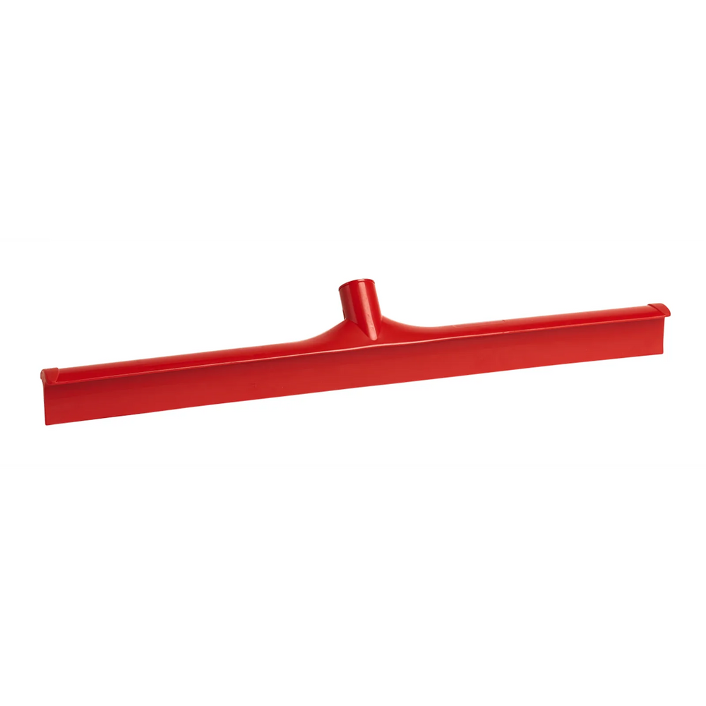 24"/60cm MonoBlock Floor Squeegee w/Scraper-Red