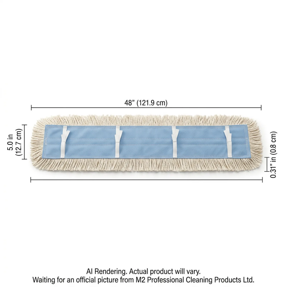 48"/122cm C-Pro Cotton DustMop Universal Style