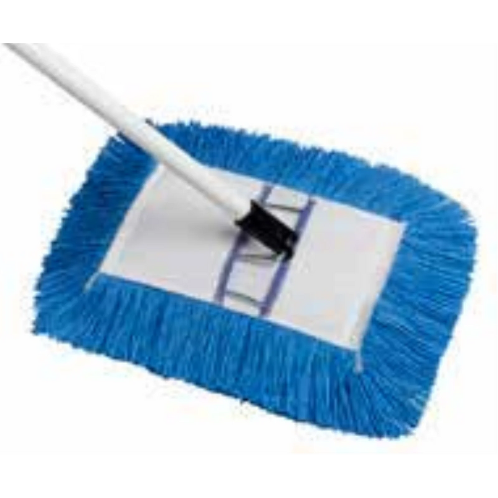 Household dust mop complete with frame, dustmop and 48" handle