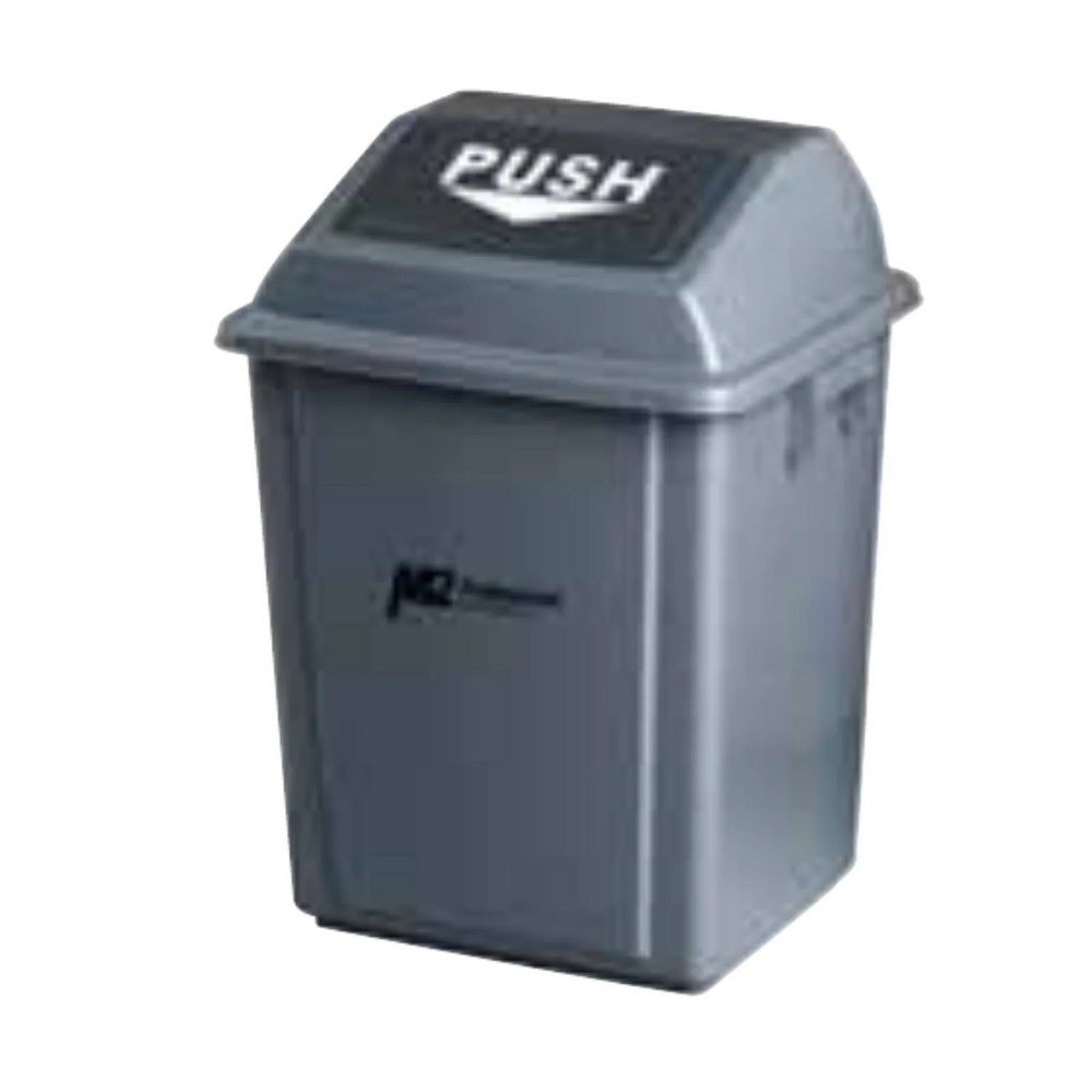 Ez-Push Square Garbage Container W/Lid-25L