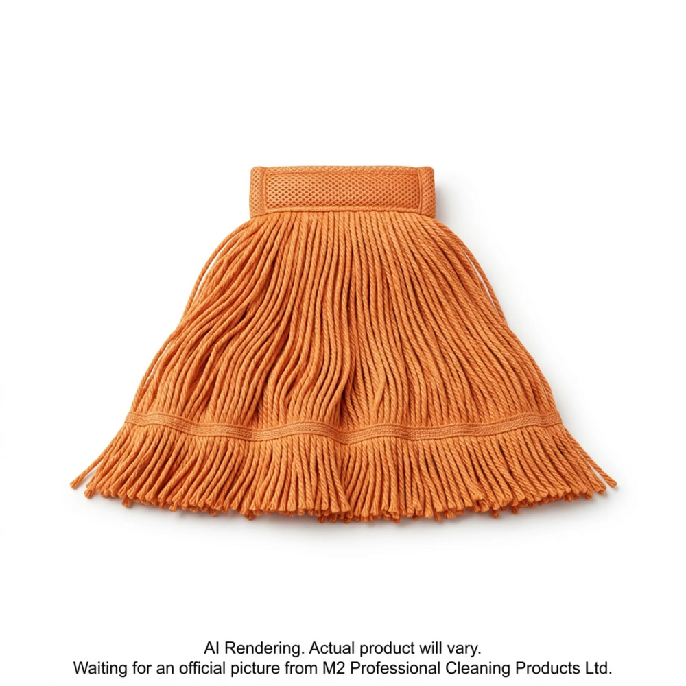 Swipe Cut-End mop 24oz/650g–NB Orange Bagged
