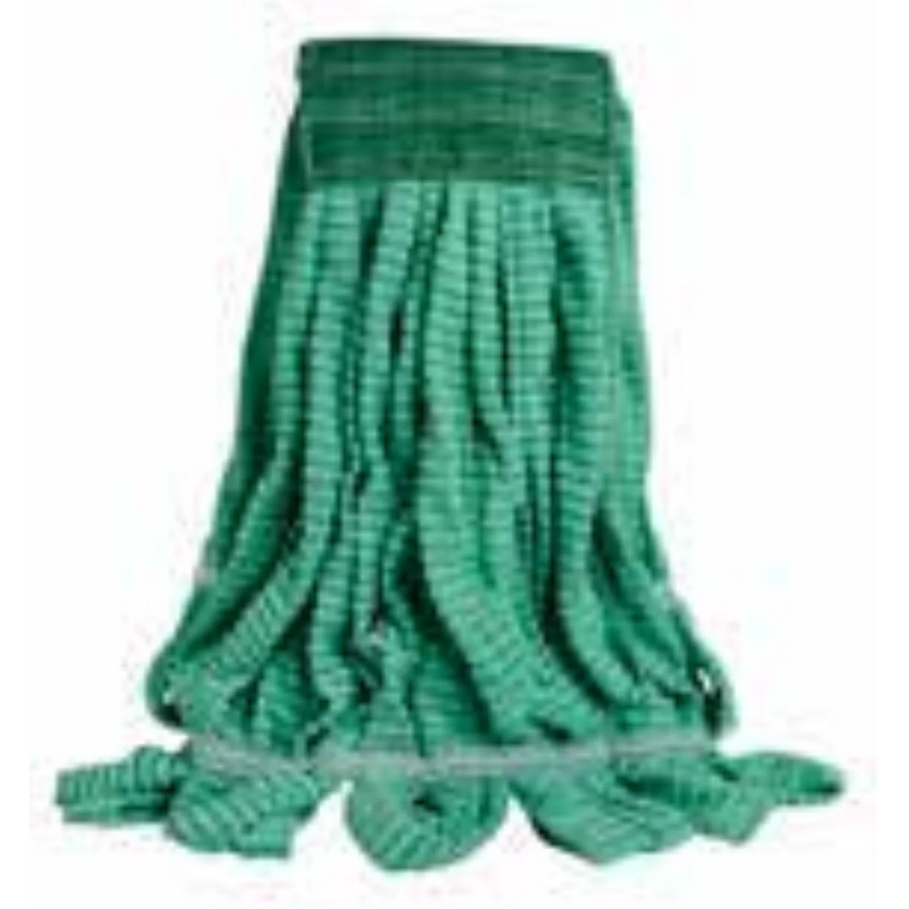 Medium Microfiber Tube Looped Mop WB Green