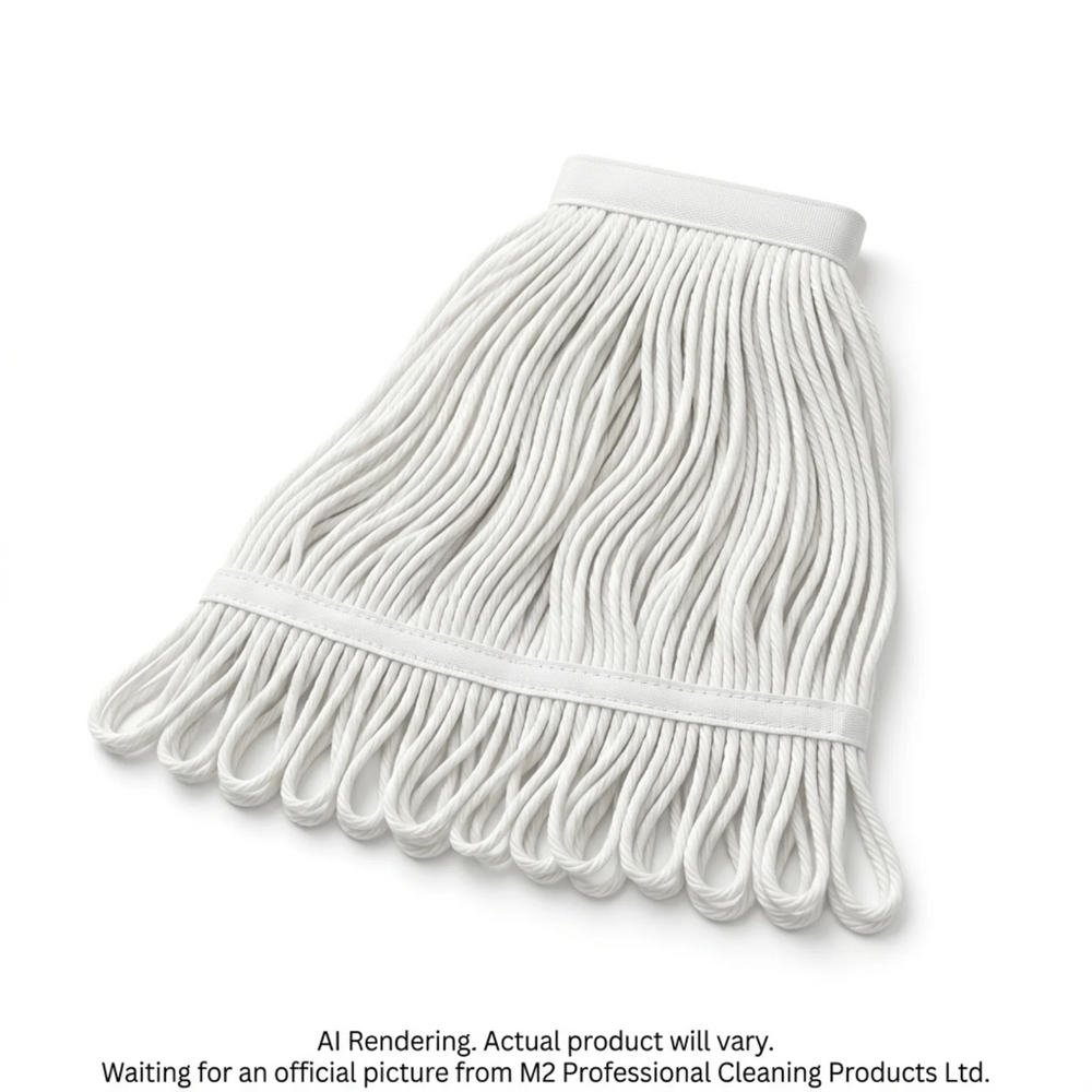 Super Looper–Medium Looped Mop–NB-White