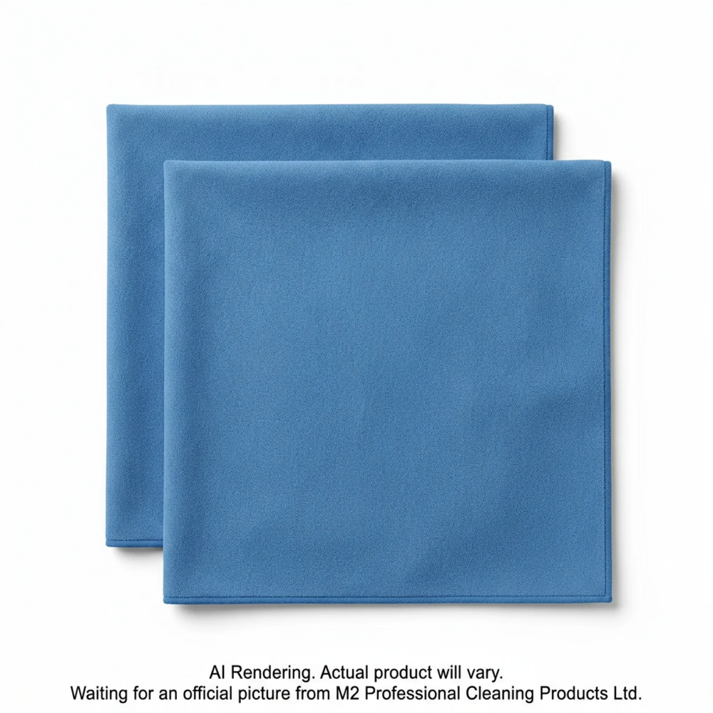 Q-Star Microfiber Cloth-Blue-2/bag