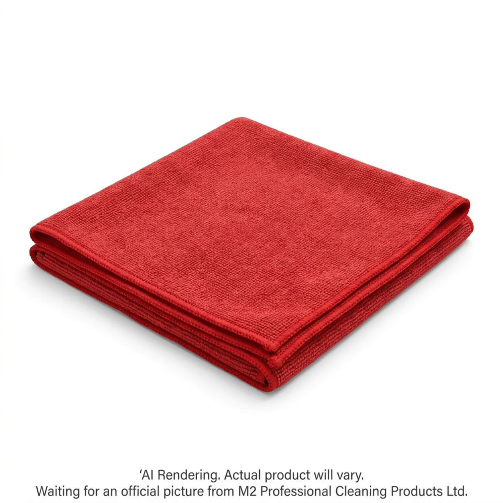 MicroCloth-Toilets/Bathrooms(red)35x35cm/14"x14" 2/bag