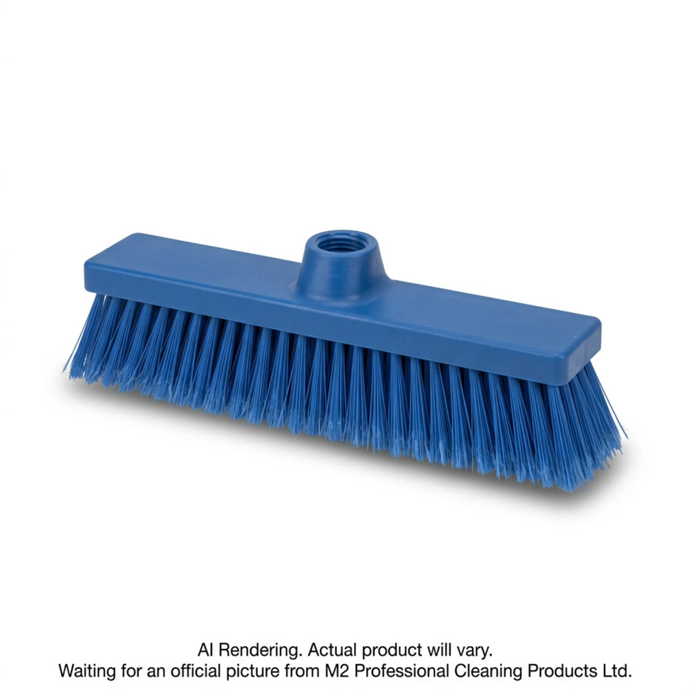 Pluto Lrg Indoor Flat Mag Broom Blue Head Only