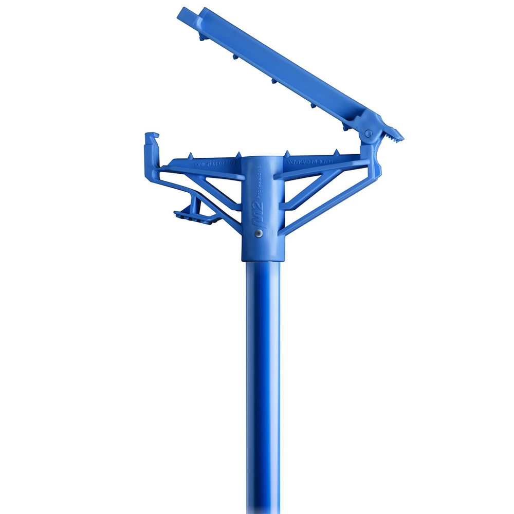 60" StepNGo Mop Handle -Metal - Blue