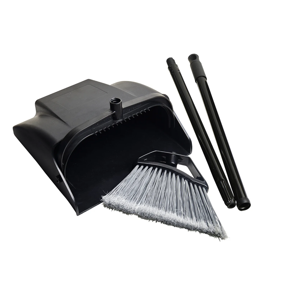 Galaxy Combo Lobby Dustpan,ALL IN ONE BOX /w/angle broom, & two piece handle