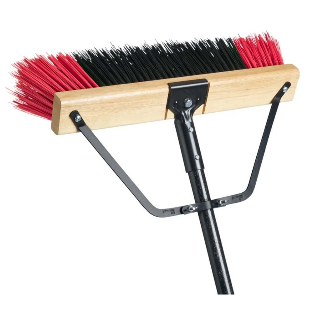 24” Ryno Stiff Red/Black PVC fill,/w brace, & tapered handle Assembled