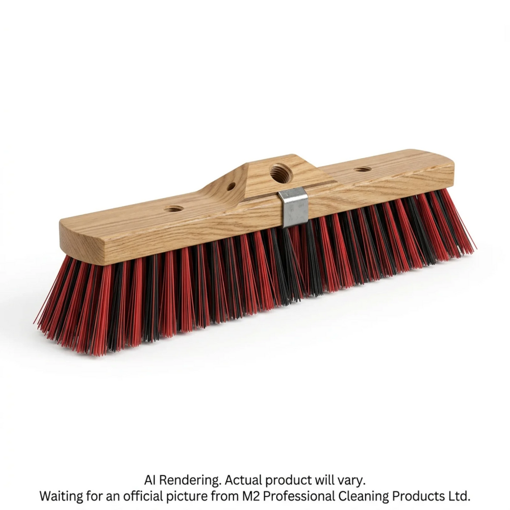18” Ryno Red/Black Medium Fibre fill, Head Only