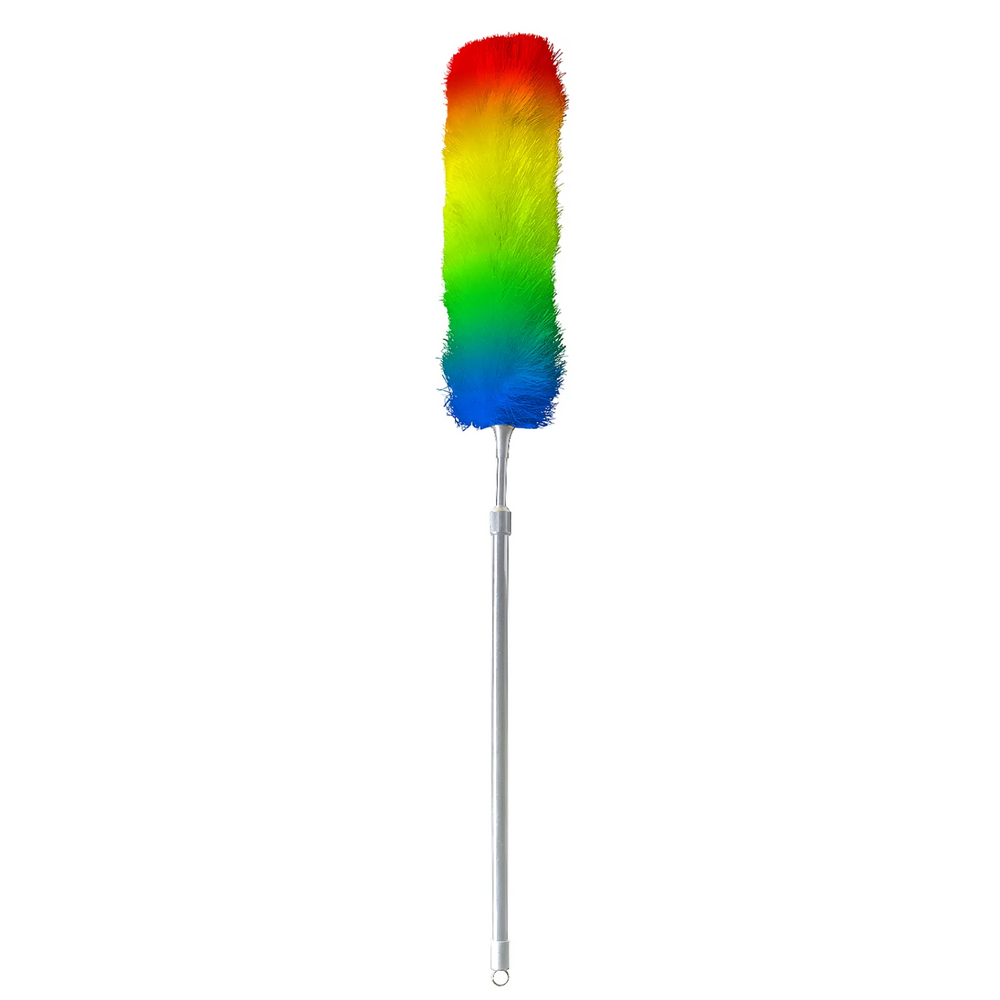 Telescopic Rainbow Duster-extends From 83cm To 121cm From 33" To 48"