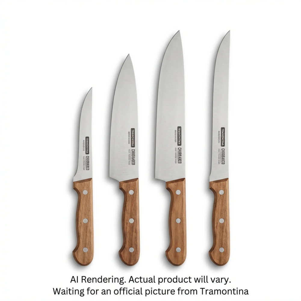 Tramontina Churrasco BBQ 4 Piece Grilling Knife Set