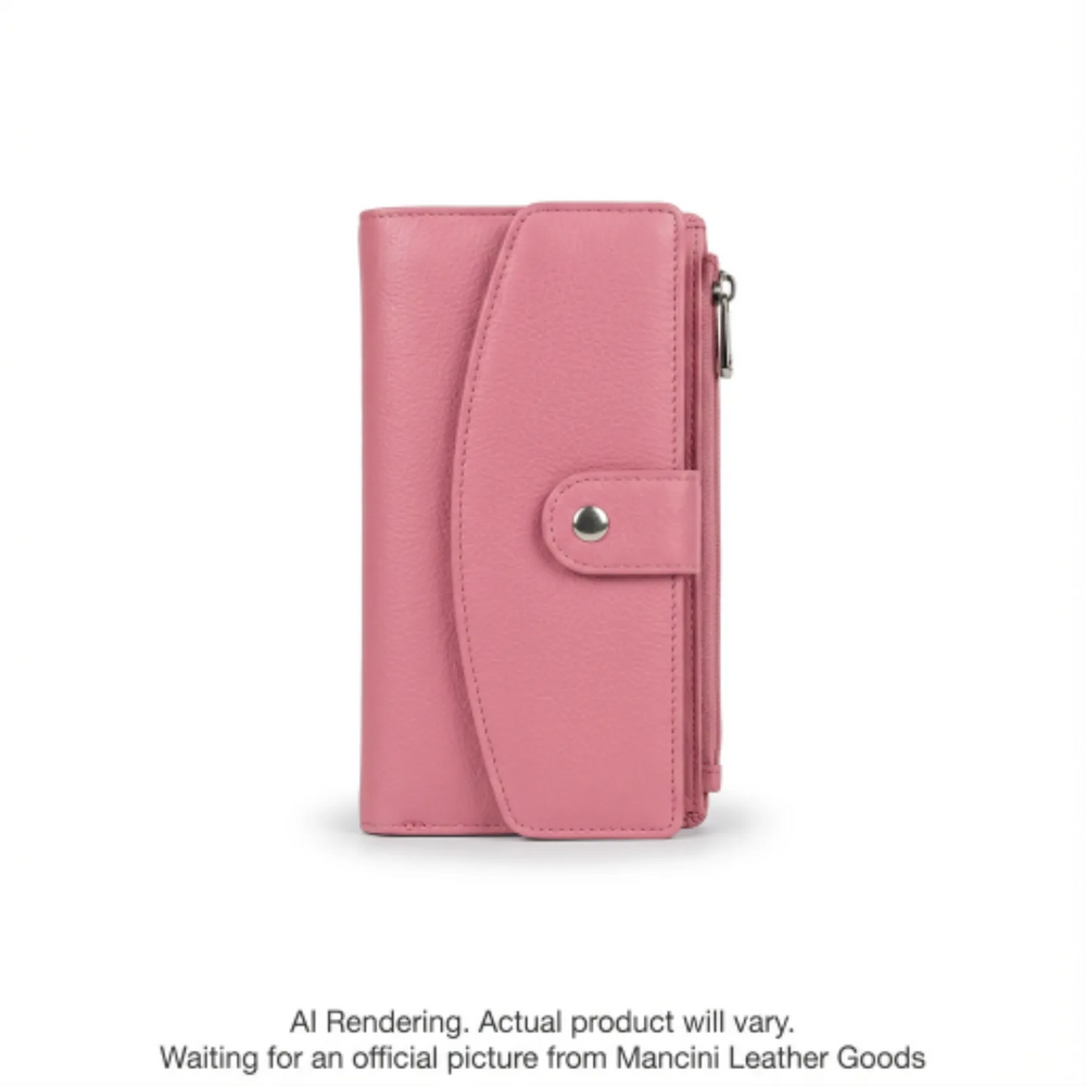 South Beach RFID Secure Quadruple Fold Wallet