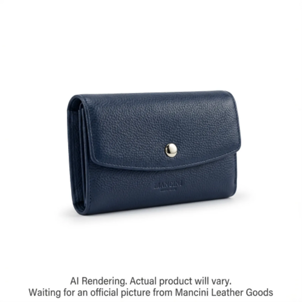 Pebble RFID Medium Clutch Wallet
