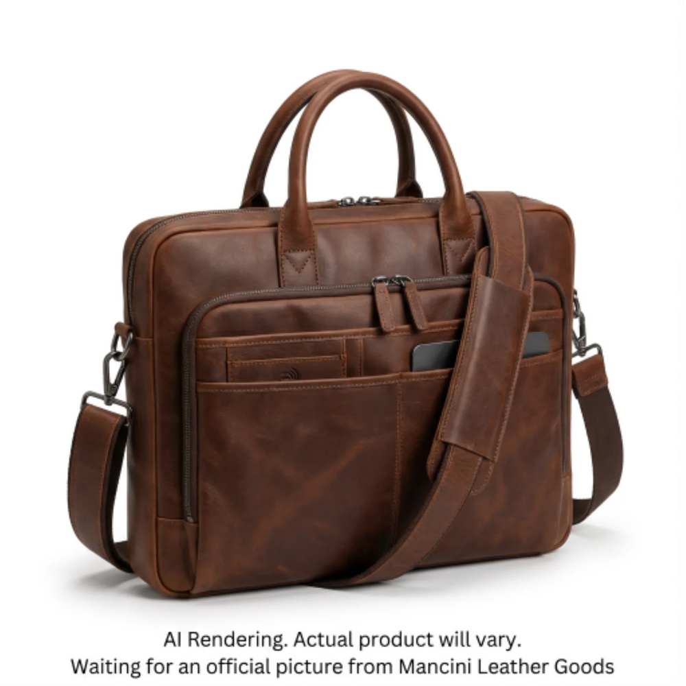 Double Compartment Briefcase