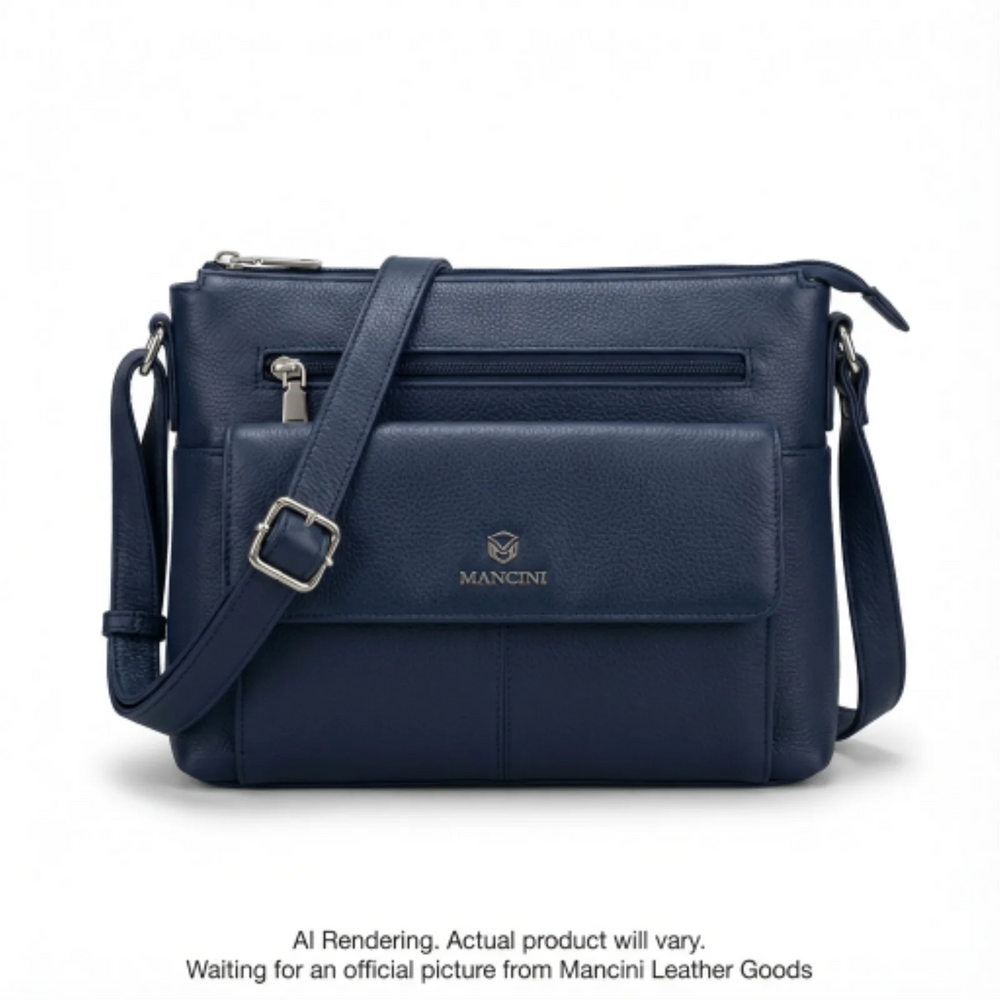 Pebble Trish Crossbody Handbag With Organizer