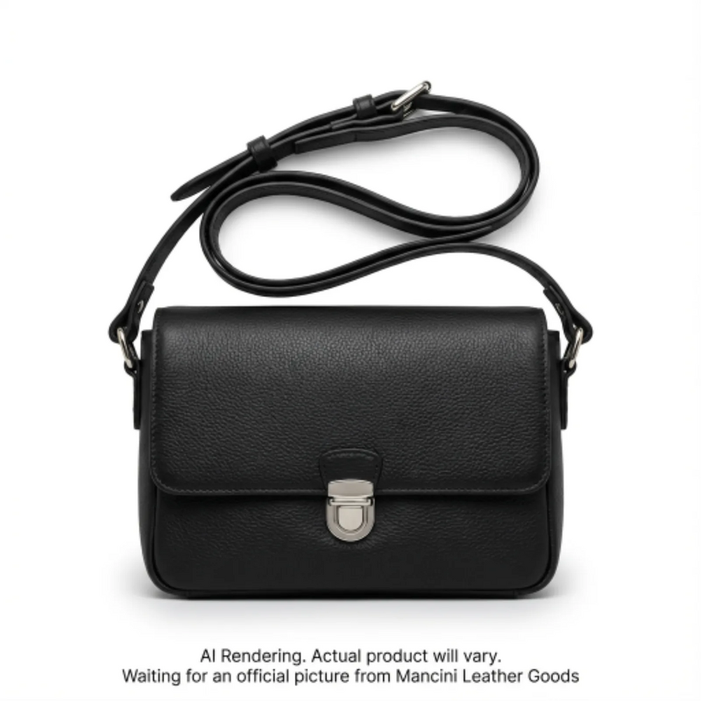 Pebbled Lisa Crosssbody Handbag