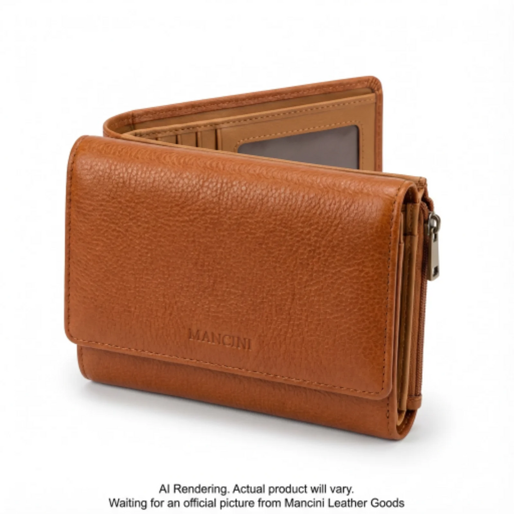 Fifth Avenue RFID Secure Medium Clutch Wallet