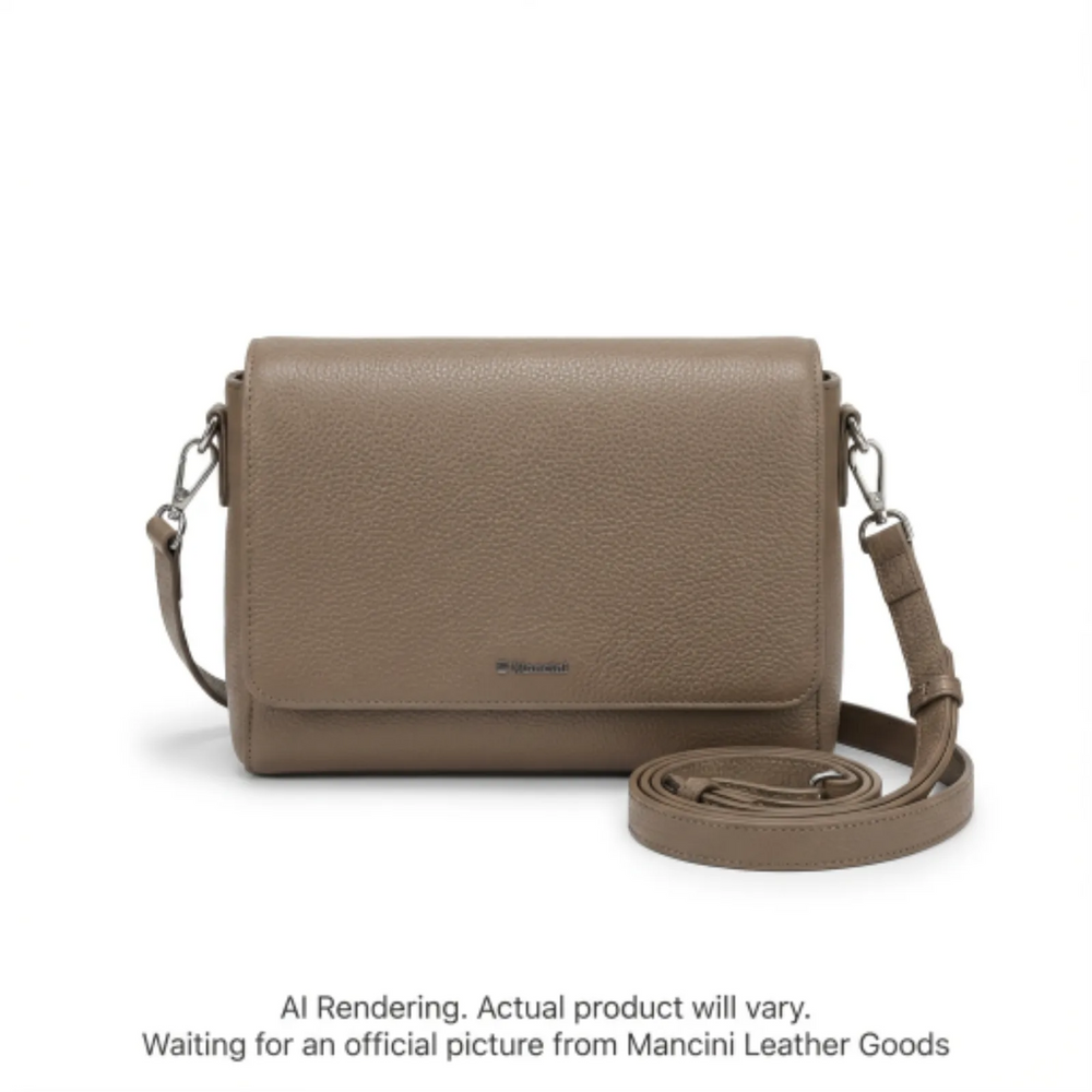 Pebbled Lisa Crosssbody Handbag