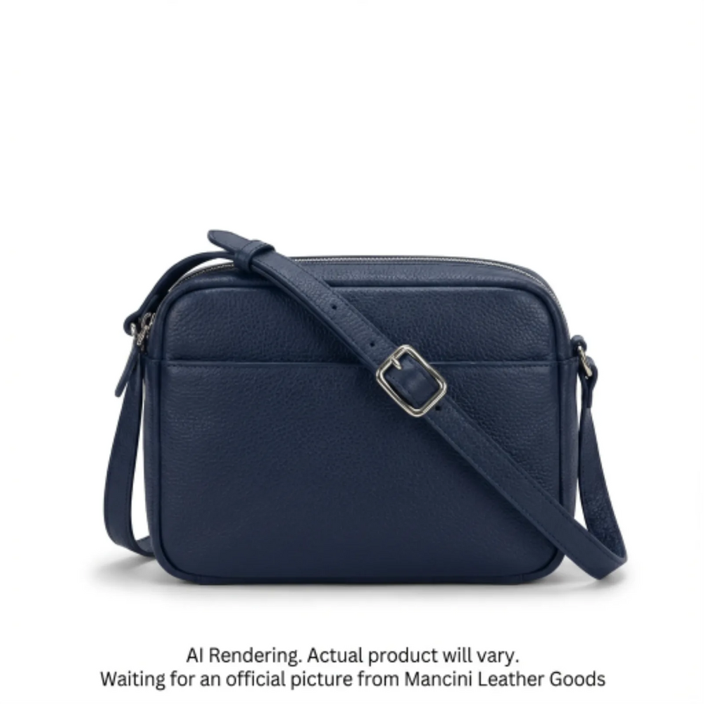 Pebbled Isabella Crossbody Handbag