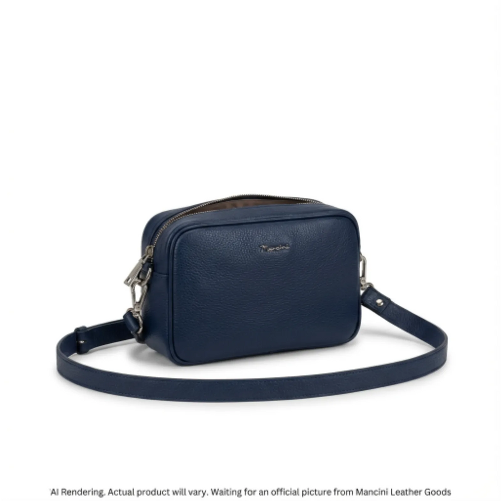 Pebbled Charlize Crossbody Bag