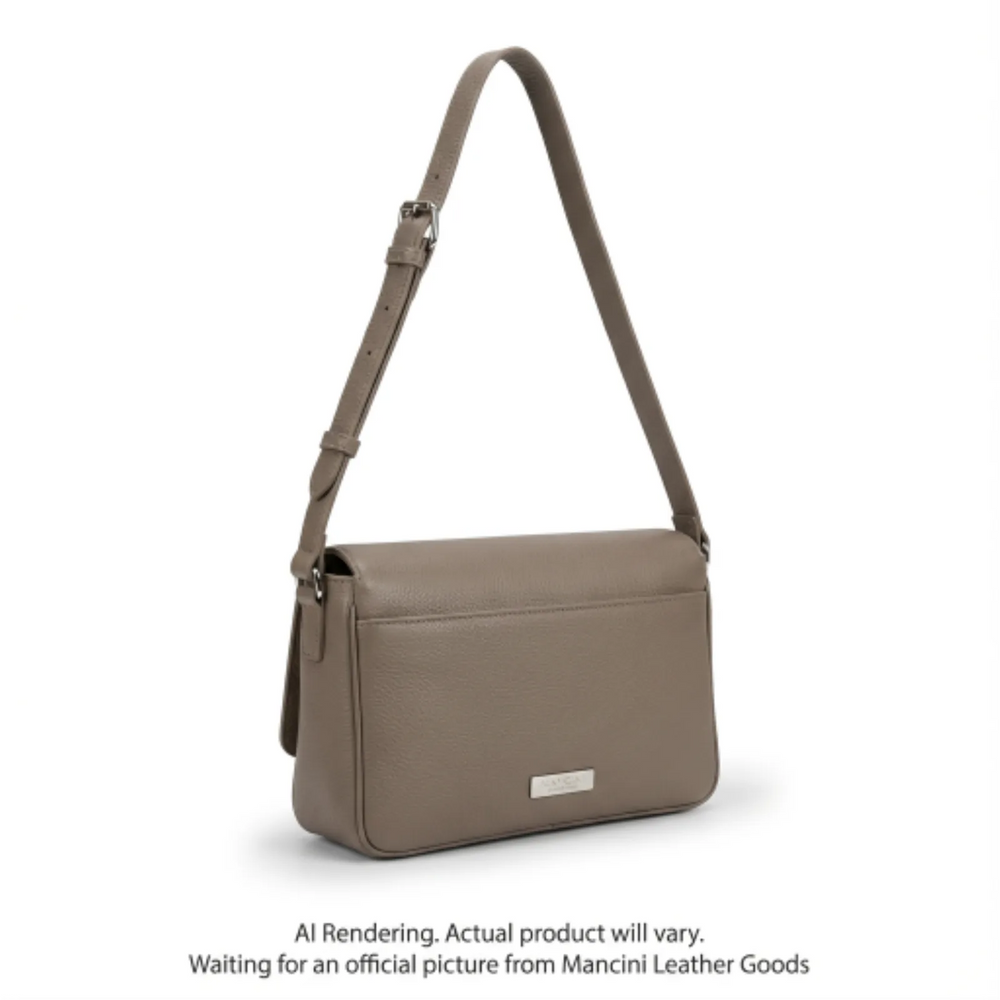 Pebbled Isabella Crossbody Handbag
