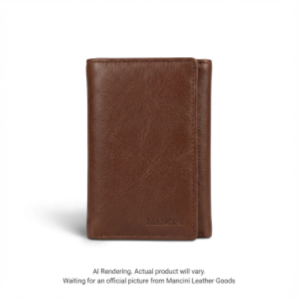 MEN'S TRIFOLD WING WALLET