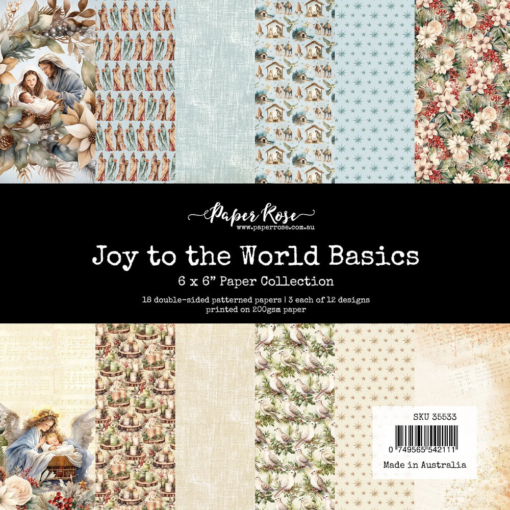 Joy to the World Basics 6x6 Paper Collection 35533