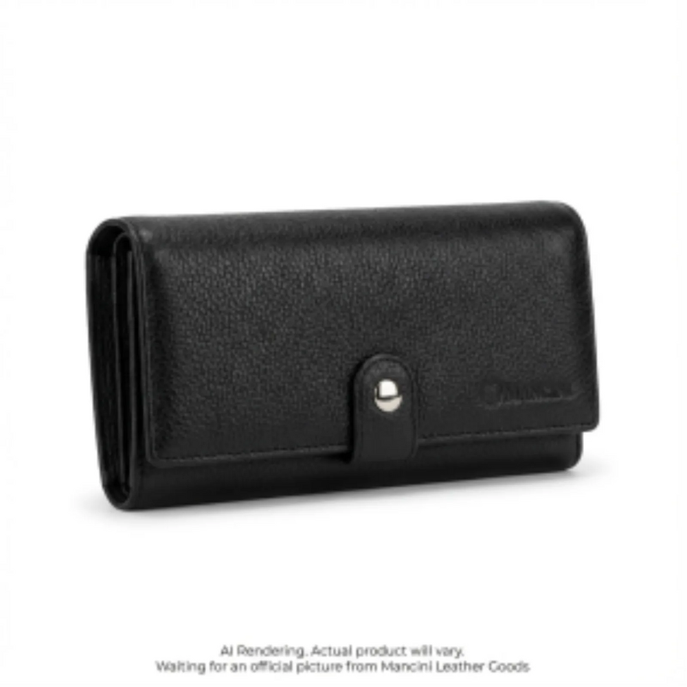 Pebble RFID Medium Clutch Wallet