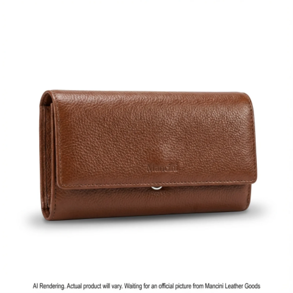 Fifth Avenue RFID Secure Medium Clutch Wallet