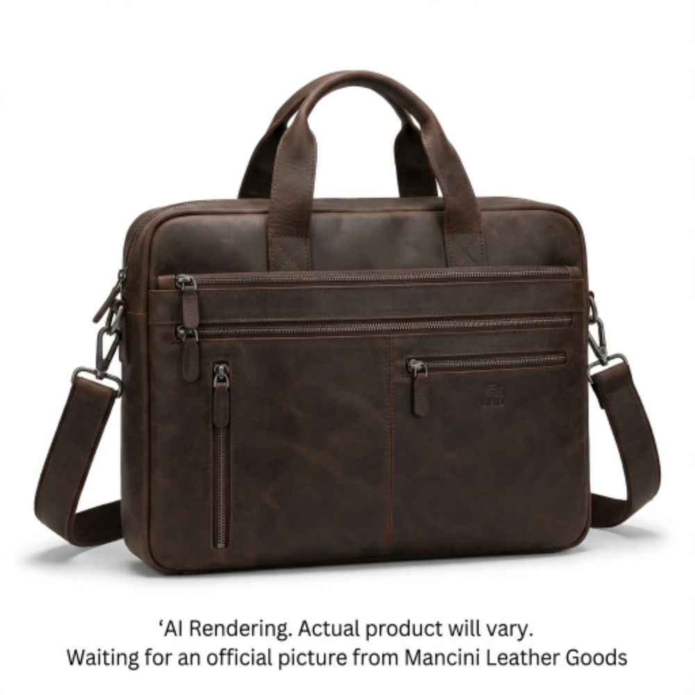 Buffalo Single Compartment Briefcase for 14" Laptop