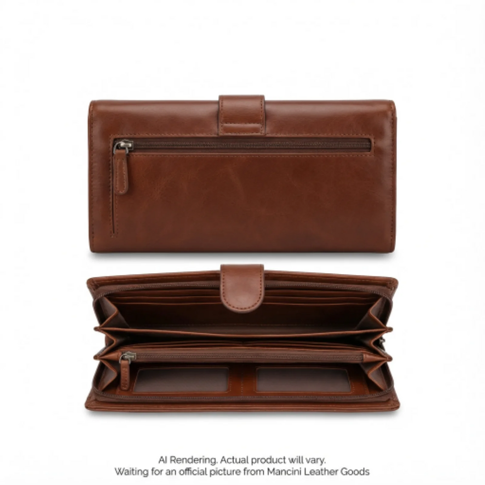 Equestrian2 Ladies’ RFID Secure Clutch Wallet
