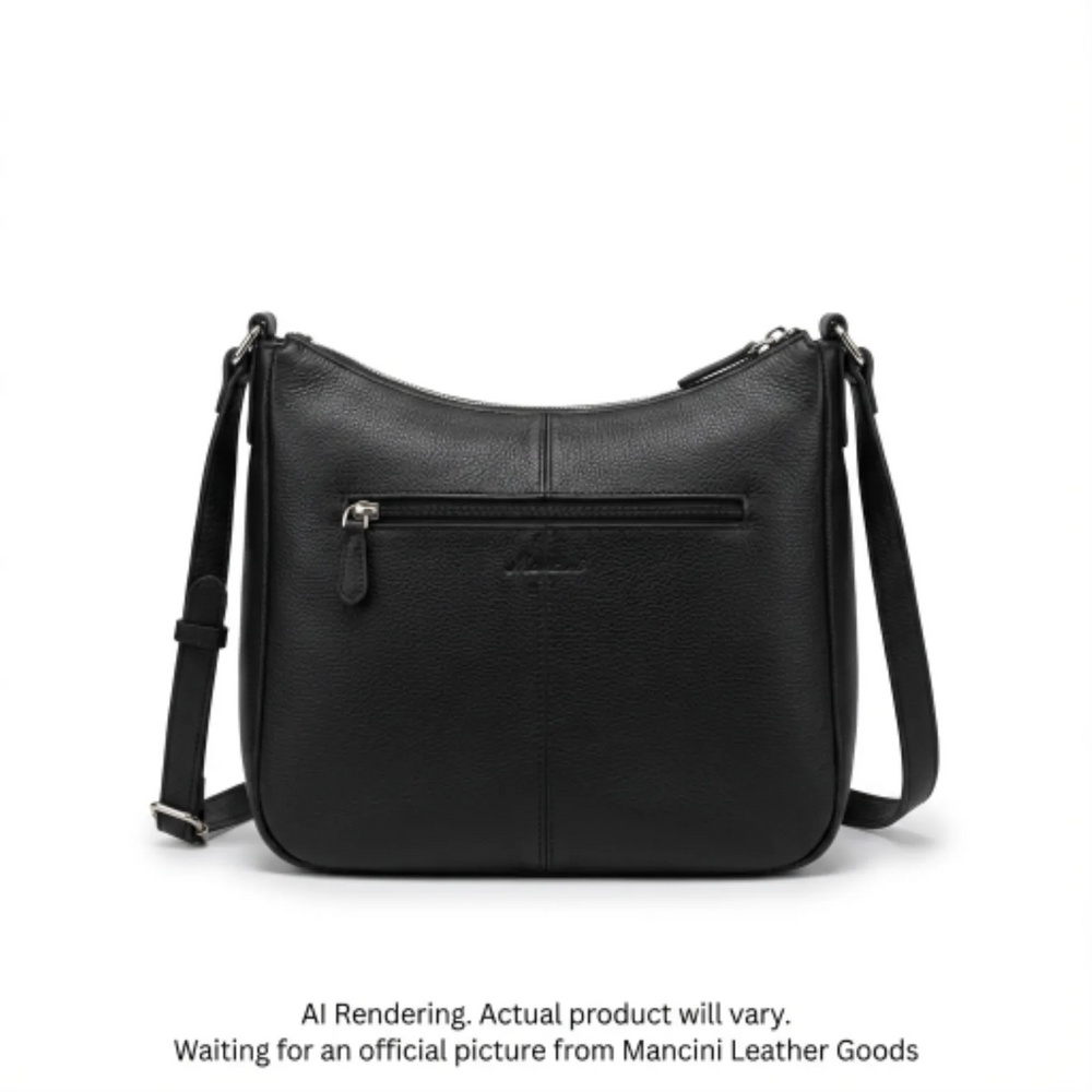 Pebbled Susan Crossbody Hobo