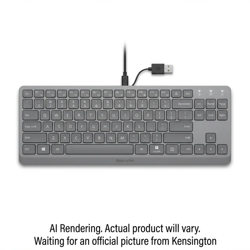 F,Kb415 Wired Compact Keyboard,Un