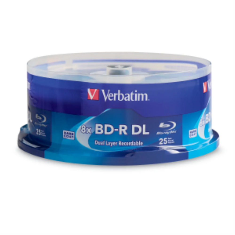 Verbatim #BD-R DL 50GB 6X VBTM 25PK SP