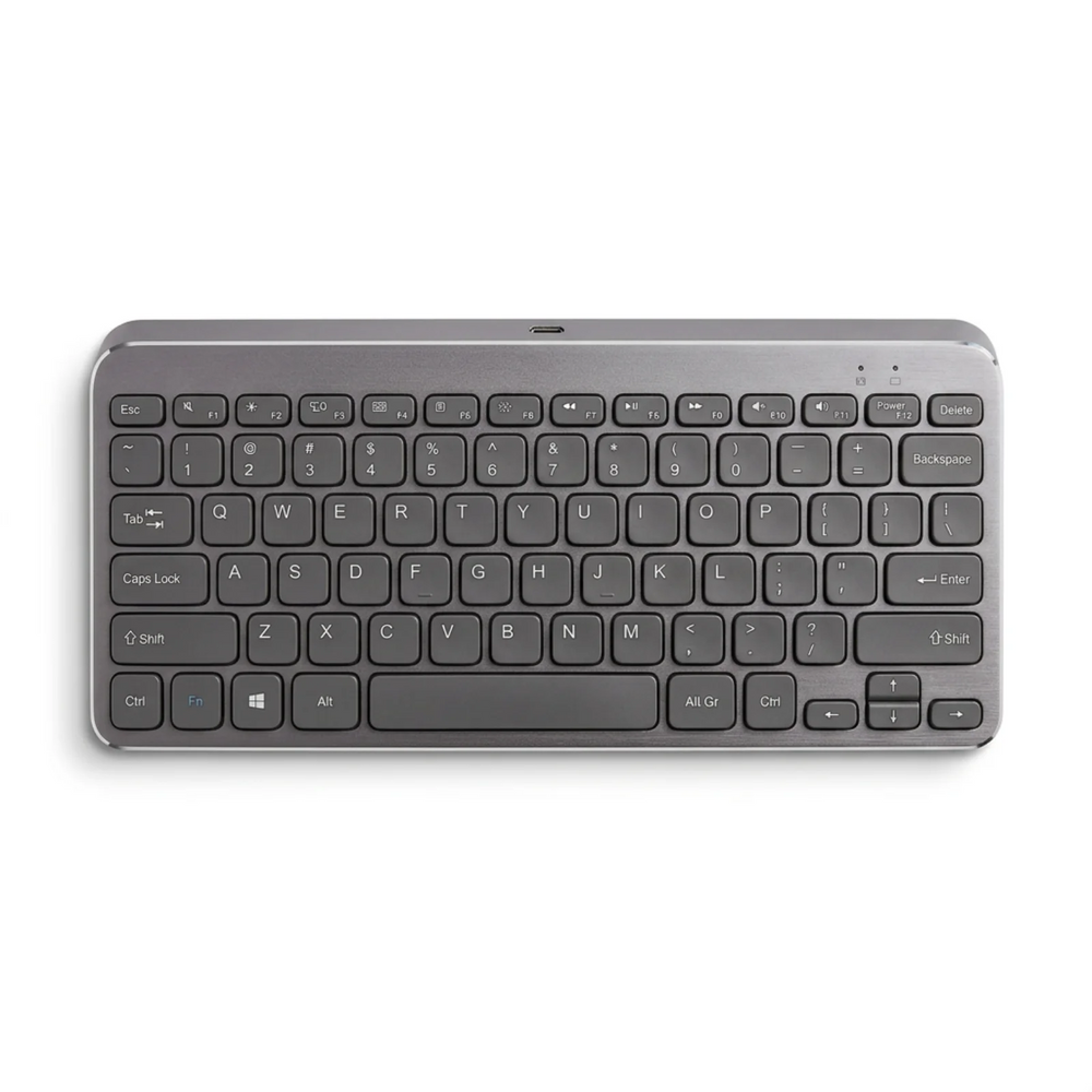 Verbatim Wireless Silent Keyboard - Mini Aluminum Rechargeable (70779)
