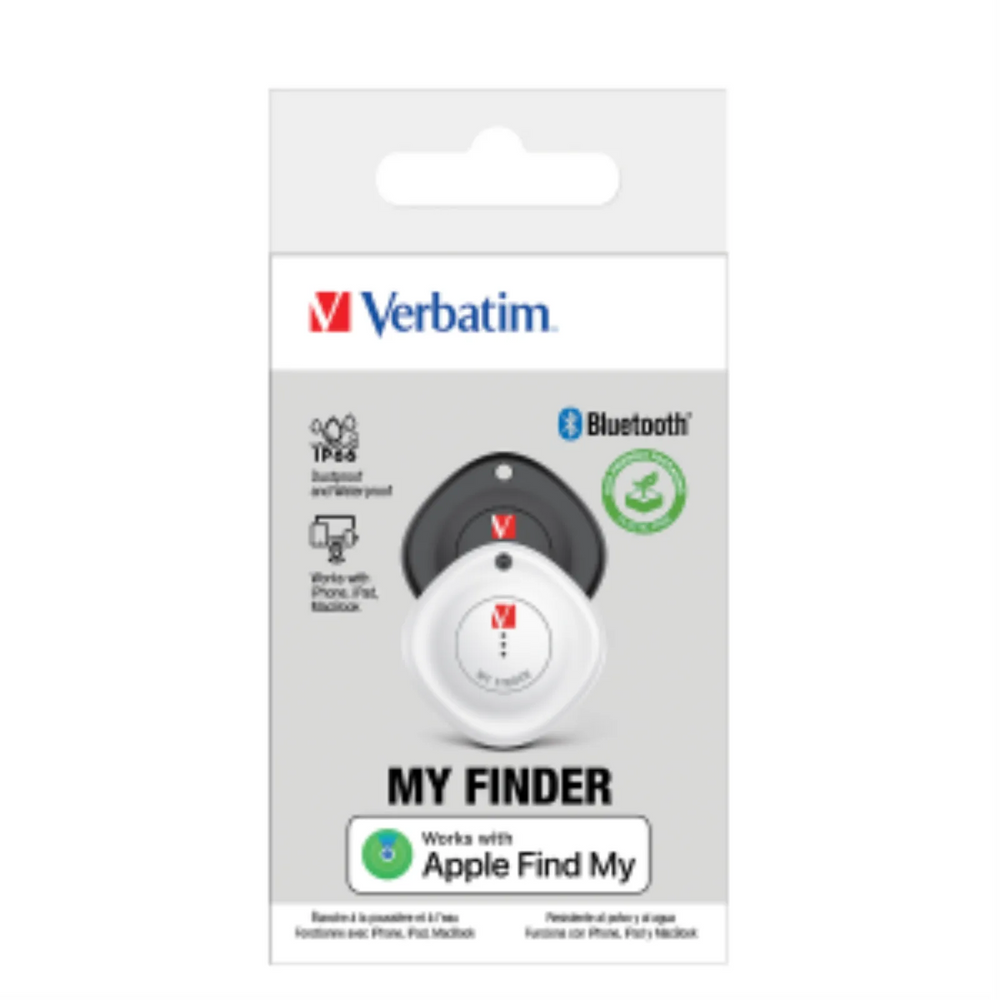 Verbatim My Finder Bluetooth 2pk Blk/Wht