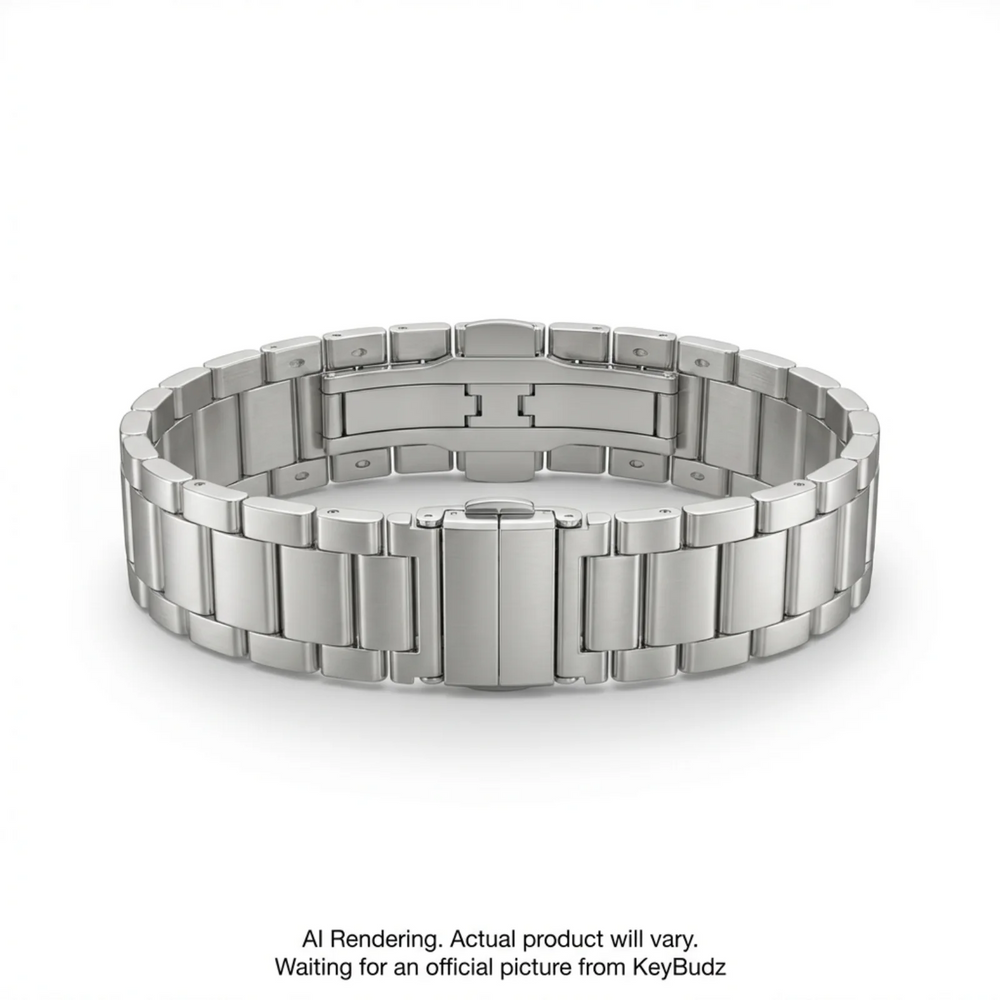 Spectra Series Stainless Steel Apple Watch Strap - Natural (Small)